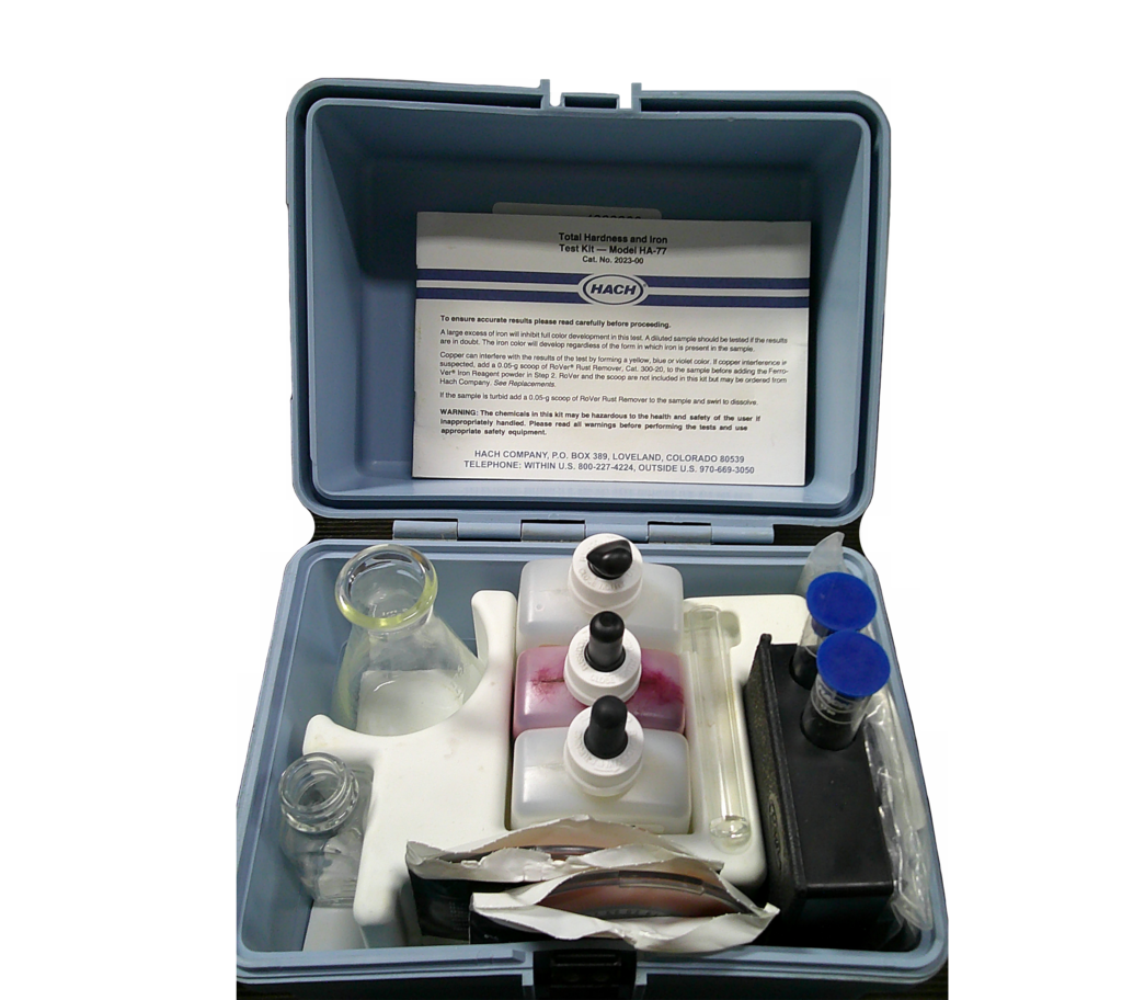 Hach Total Hardness And Iron Test Kit Americhem 5049