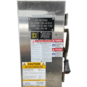 STS Rectifier Control Panel